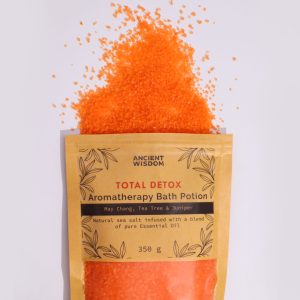 bG9jYWw6Ly9tZWRpYS9TSy9BRC82MFIzMEMxSDc0U0tBRFNLL2E0MjI4YWJjLmpwZWc.jpg Aromatherapy Bath Potion in Kraft Bag 350g - Total Detox