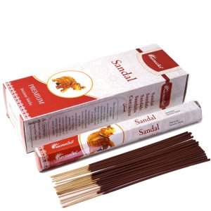 bG9jYWw6Ly9tZWRpYS9TTS84RC82MFIzMEMxSDc0Vks4RFNNL2E0NjFiMzBhLmpwZWc.jpg Aromatika Charcoal Free Hex Incense - Sandal