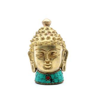 bG9jYWw6Ly9tZWRpYS9TTS8yRC82MFIzMEMxRzZSUksyRFNNL2Y2YzFmZTc1LmpwZWc.jpg Brass Buddha Figure - Med Head - 8 cm