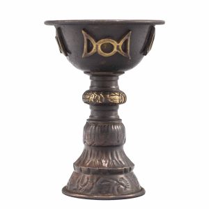 bG9jYWw6Ly9tZWRpYS9TTS9FRC82MFIzMEMxRzZSV0tFRFNNLzUxN2I4NjBhLmpwZWc.jpg Antique Copper Ritual Goblet with Triple Moon 8x13cm
