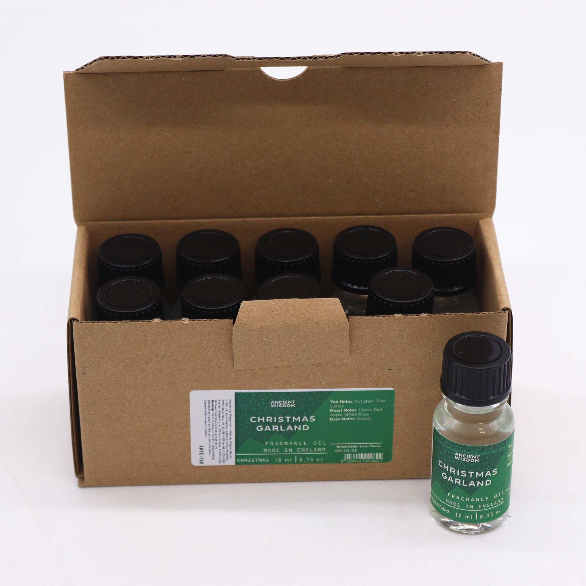 Christmas Garland Fragrance Oil 10ml - Image 2