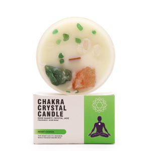 bG9jYWw6Ly9tZWRpYS9TTi8yQy82MFIzMEMxRzZXUjMyQ1NOLzJkOWM4YWZhLmpwZWc.jpg Chakra Crystal Candles - Heart Chakra