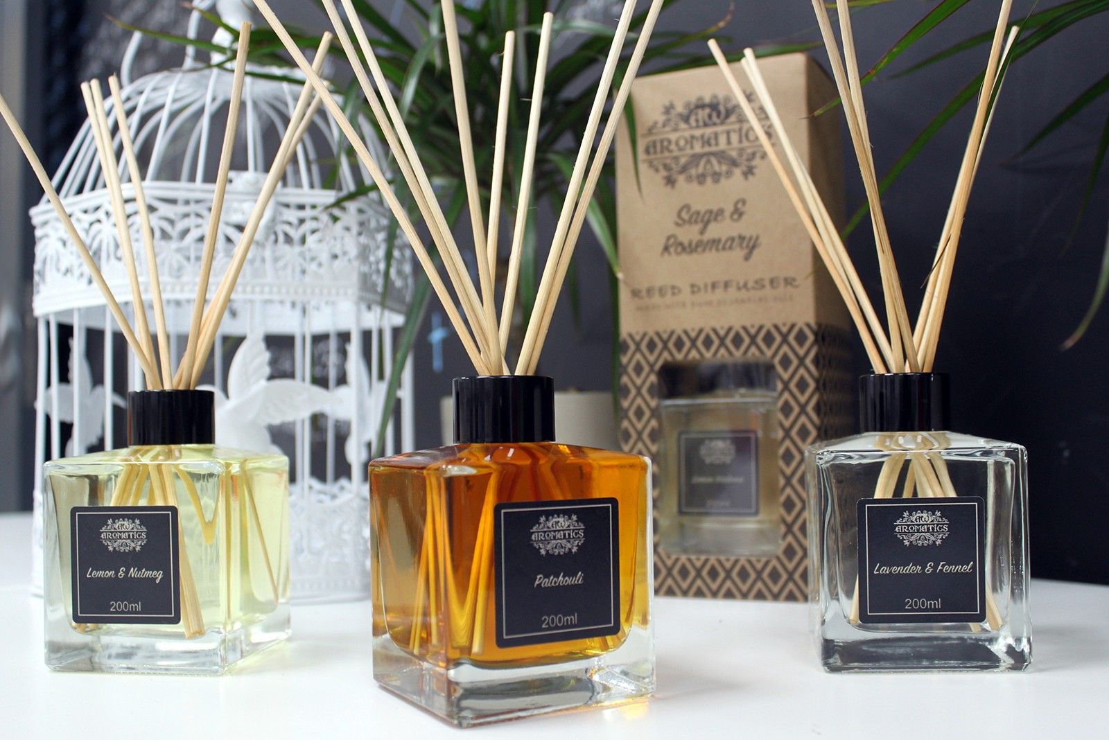 200ml Lime & Ginger Essential Oil Reed Diffuser - Image 5