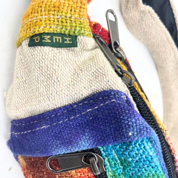 Tiedye Hemp Bum Bag - Image 4