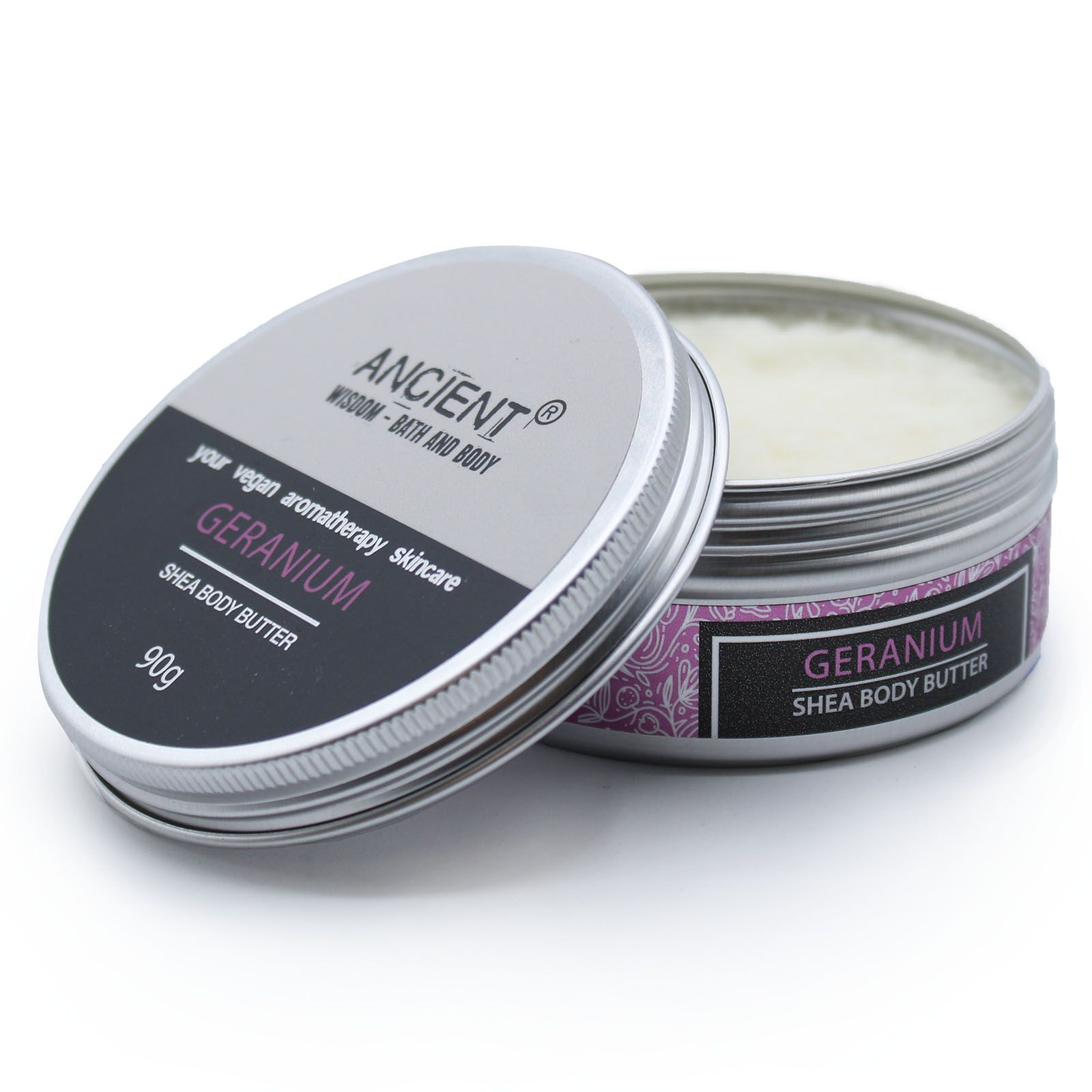 Aromatherapy Shea Body Butter 90g - Geranium - Image 4