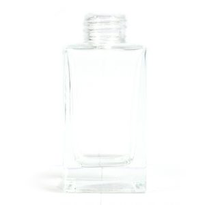 100 ml Square Long Reed Diffuser Bottlle - Clear