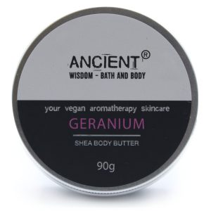 bG9jYWw6Ly9tZWRpYS9TUS8wRC82MFIzMEMxRzZSU0swRFNRL2VhNjhmYjcwLmpwZWc.jpg Aromatherapy Shea Body Butter 90g - Geranium