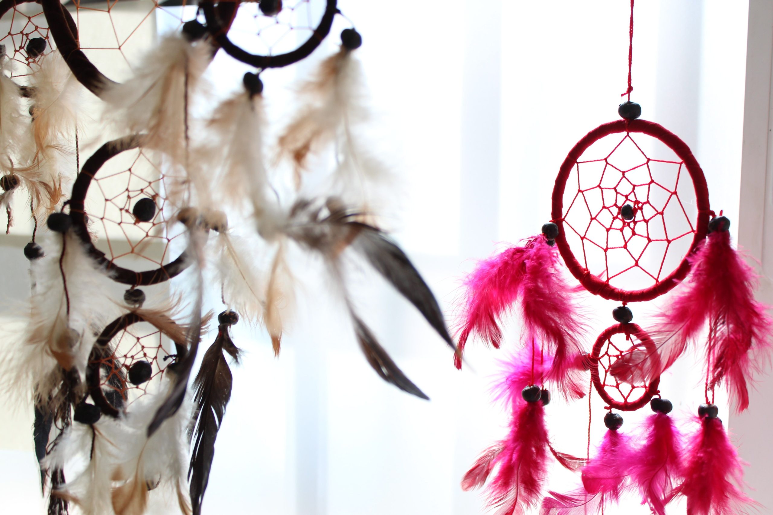 Bali Dreamcatchers - Small Round - Turq/Pink/Purp - Image 3
