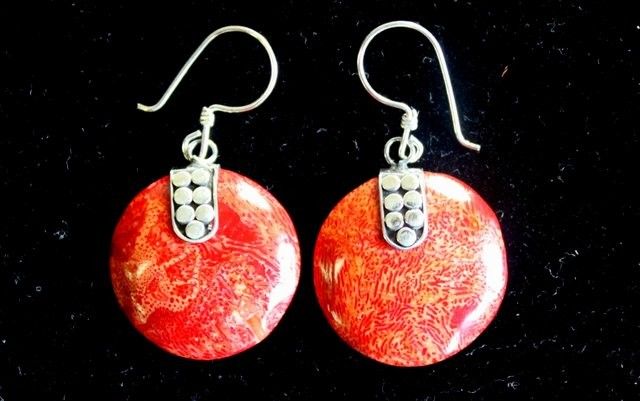 925 Silver Earrings - Disc Disc Décor - Image 2
