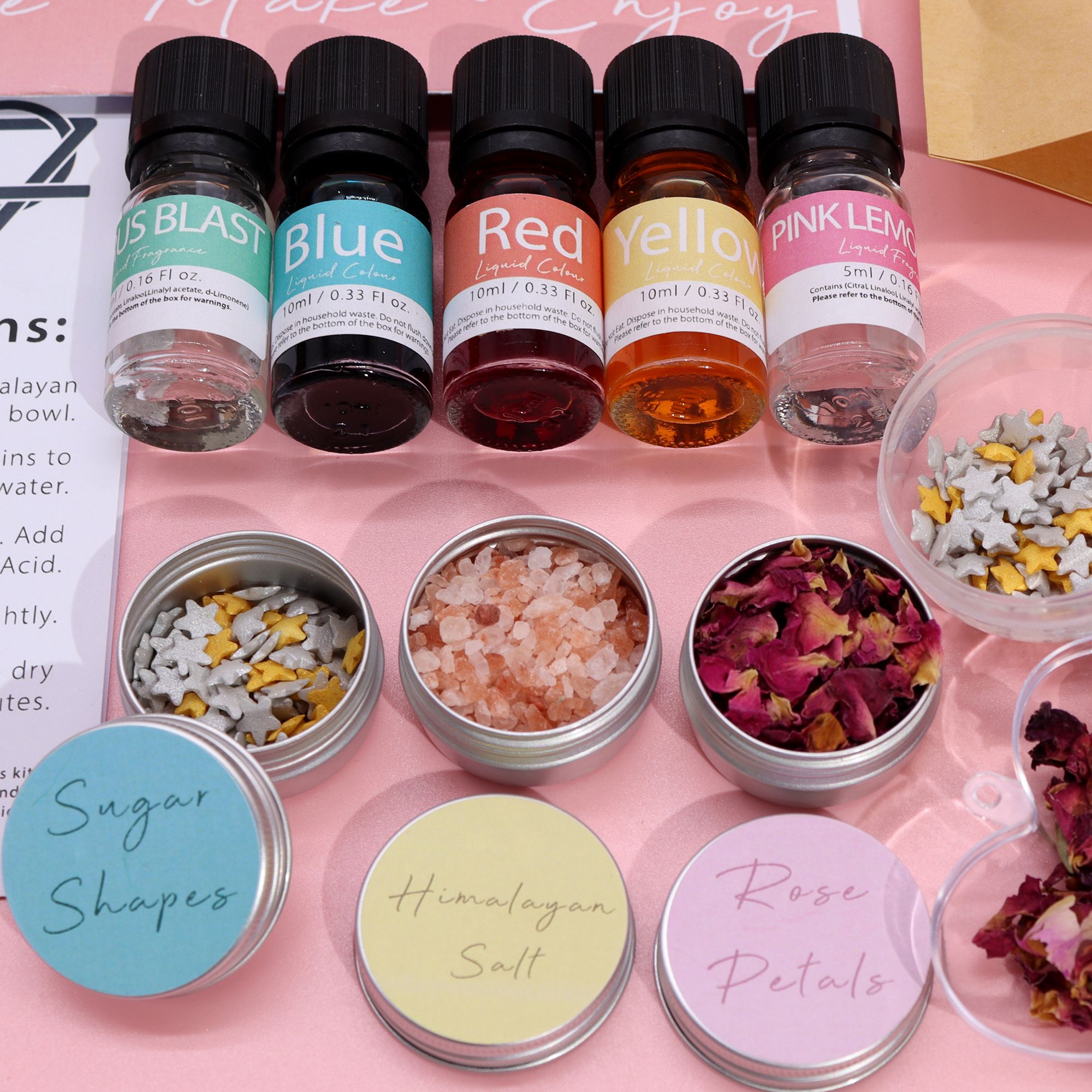 Bath Bomb Kit - Rose & Bubblegum - Image 7