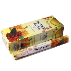 bG9jYWw6Ly9tZWRpYS9TUy84RC82MFIzMEMxSDc0Vks4RFNTLzBmZmQ1MmRhLmpwZWc.jpg Aromatika Charcoal Free Hex Incense - Honey Rose