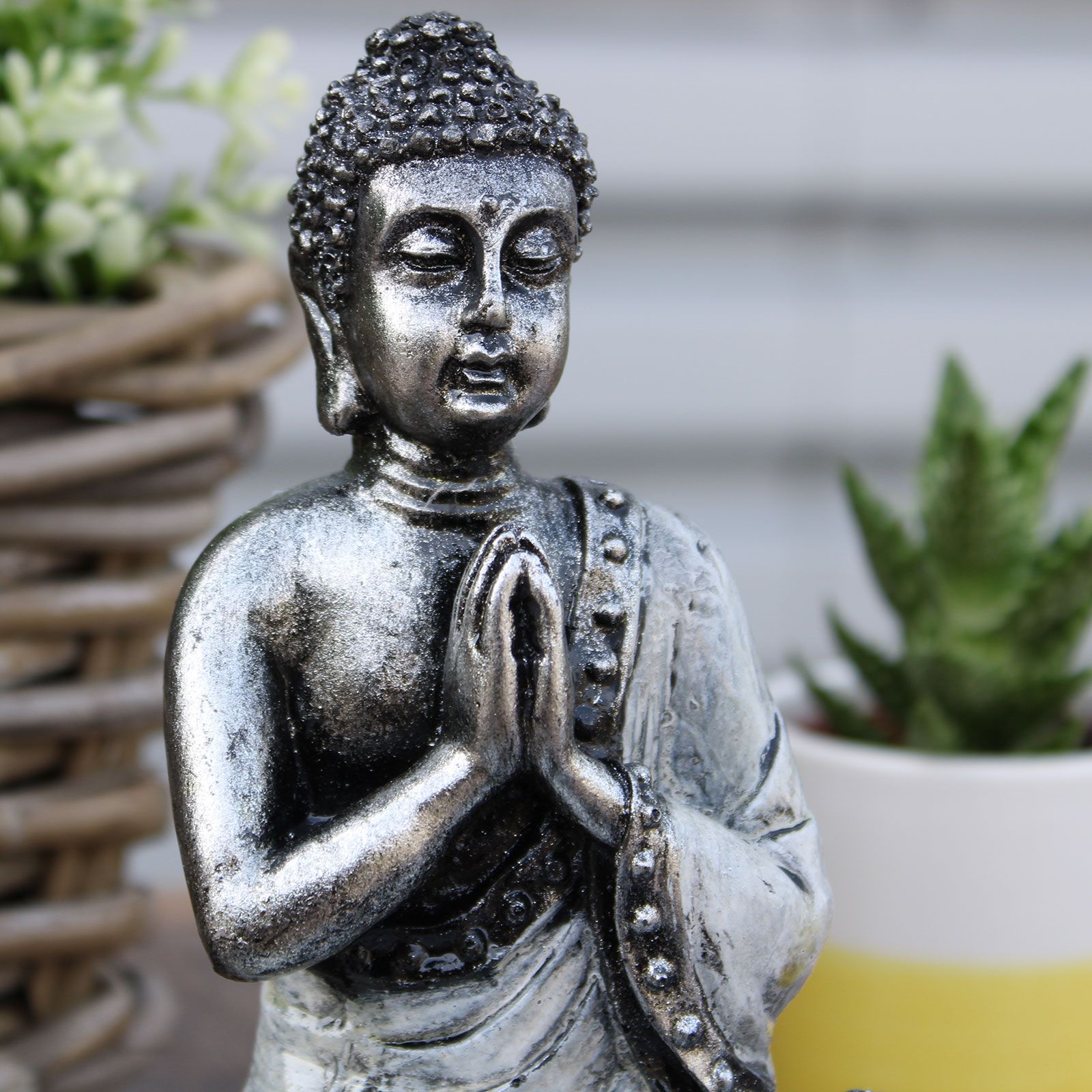 Teal & Gold Buddha - Medium - Image 5