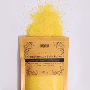 bG9jYWw6Ly9tZWRpYS9TUy9BRC82MFIzMEMxSDc0U0tBRFNTLzdjNWIzNTQ2LmpwZWc.jpg Aromatherapy Bath Potion in Kraft Bag 350g - Wake Up