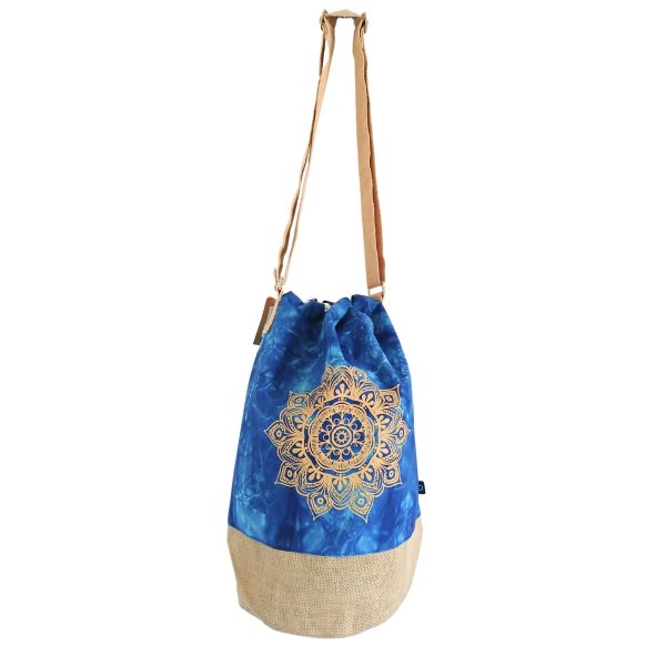 All Natural Backpack - Blue Stonewash - Mandala - Image 2